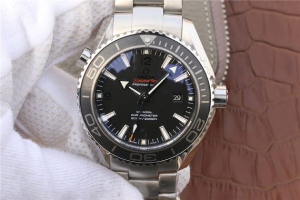 Omega Planet Ocean Professional Ceramic Bezel 45mm OMF SS Bracelet A8500