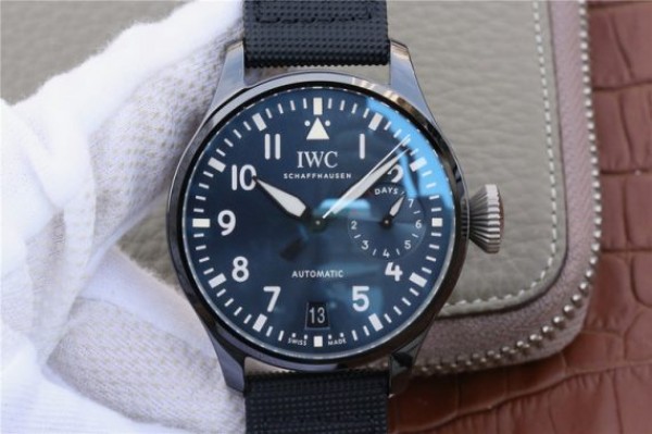 IWC Big Pilot Real PR IW502003 Real Ceramic BOUTIQUE RODEO DRIVE ZF V2 Calfskin Strap A51111