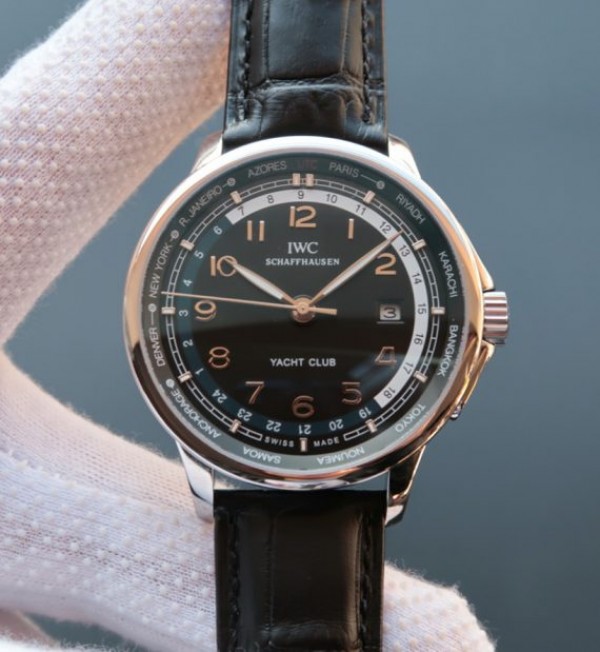 IWC Portuguese Automatic Yacht Club Black Dial