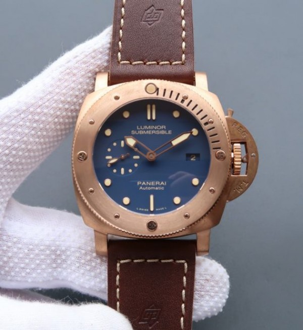 Panerai XF Luminor 1950 PAM671 Bronzo Blue Dial