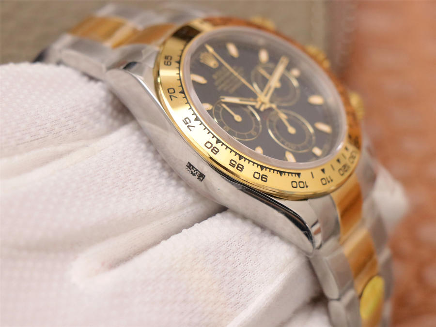 Rolex Daytona  TWO-TONE 1:1 Super Clone 4130