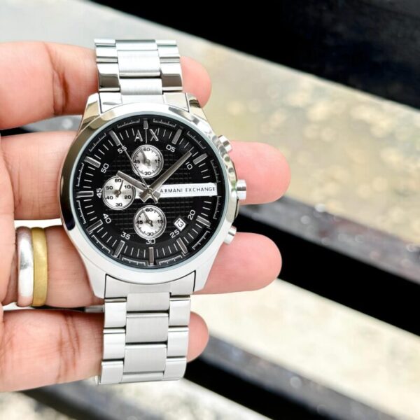 Armani Exchange Hampton Automatic AX2418 Skeleton Black - gallery