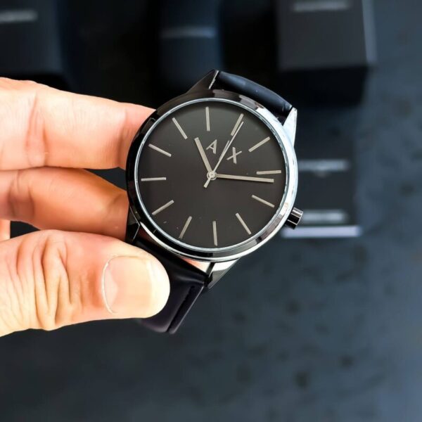 Armani Exchange Hampton Automatic AX2418 Skeleton Black - gallery