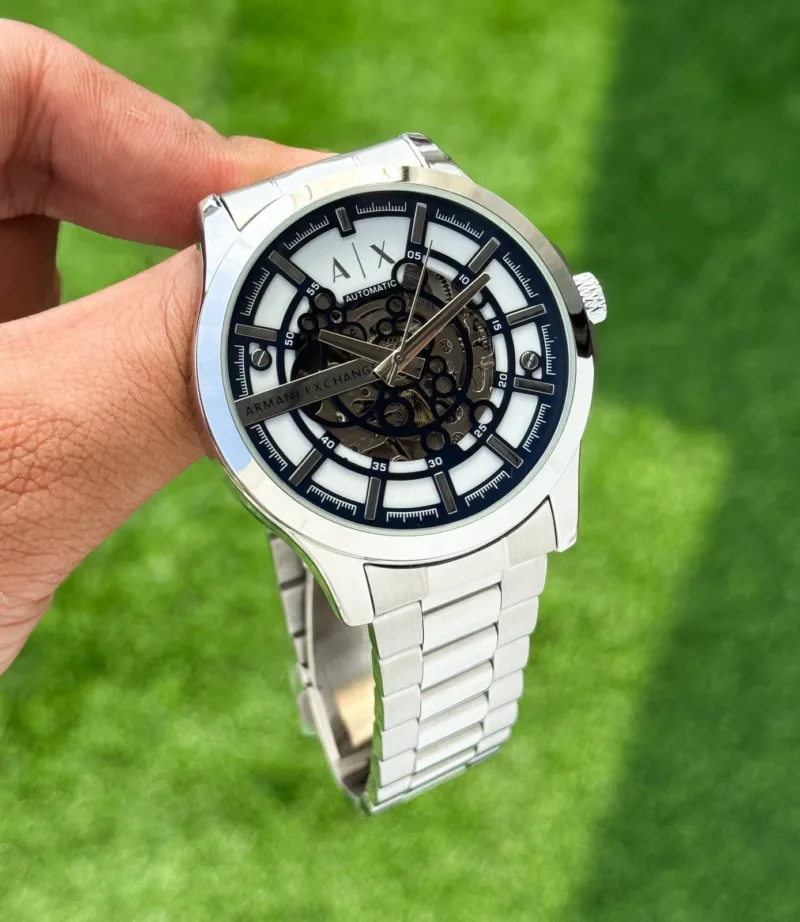 Armani Exchange Hampton AX2416 Silver And Blue Dial - gallery