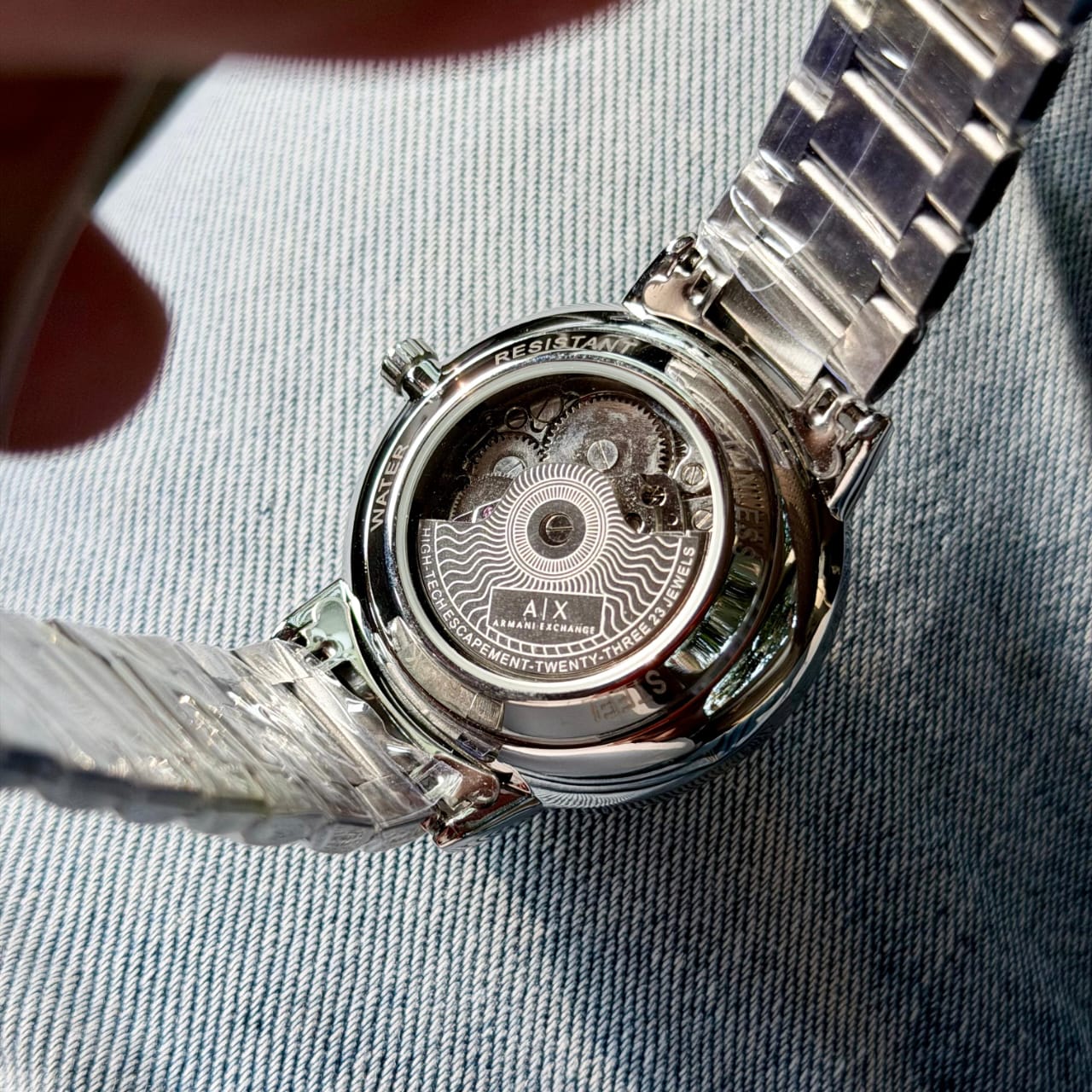Armani Exchange Skeleton Dial 42mm - gallery