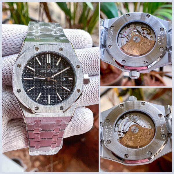 Audemars Piguet Royal Oak Silver Silicone Strap - gallery