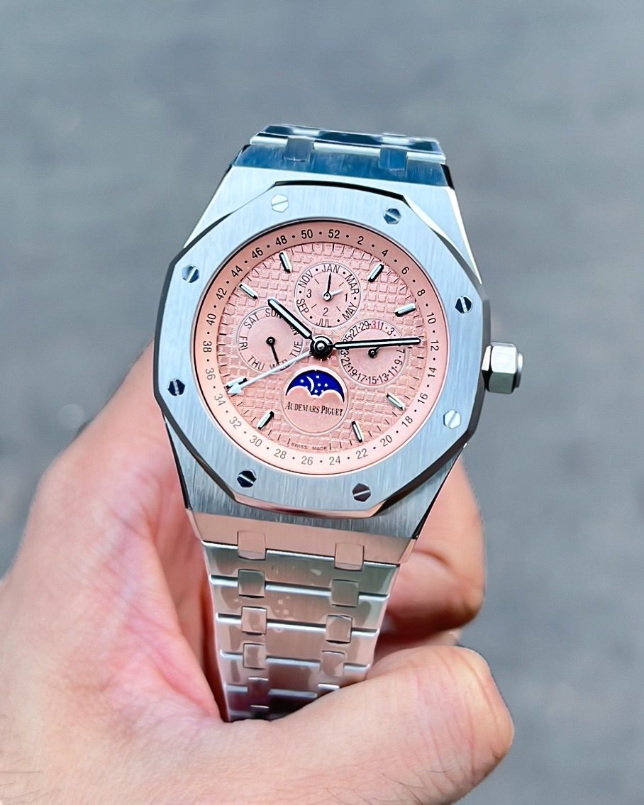 Audemars Piguet Perpetual Calendar Salmon Dial  Watch