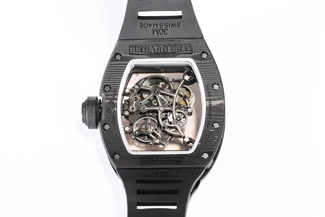 Richard Mille RM055 Black Carbon Watch - gallery