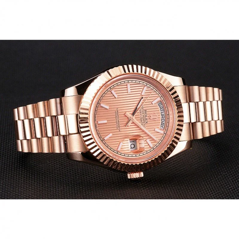 Superclone Rolex Day-Date 40mm Rose-Gold Dial REP016823 - gallery