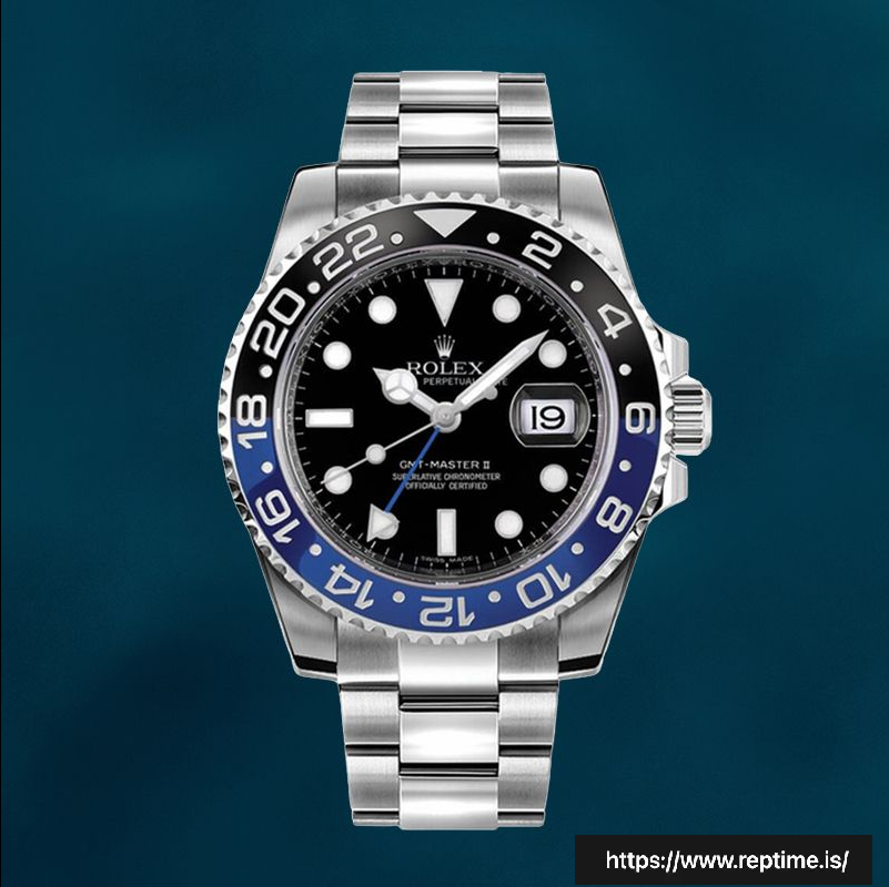 Rolex Gmt Master Ii 40mm Men’s 116710BLNR-78200 Oyster Bracelet - gallery