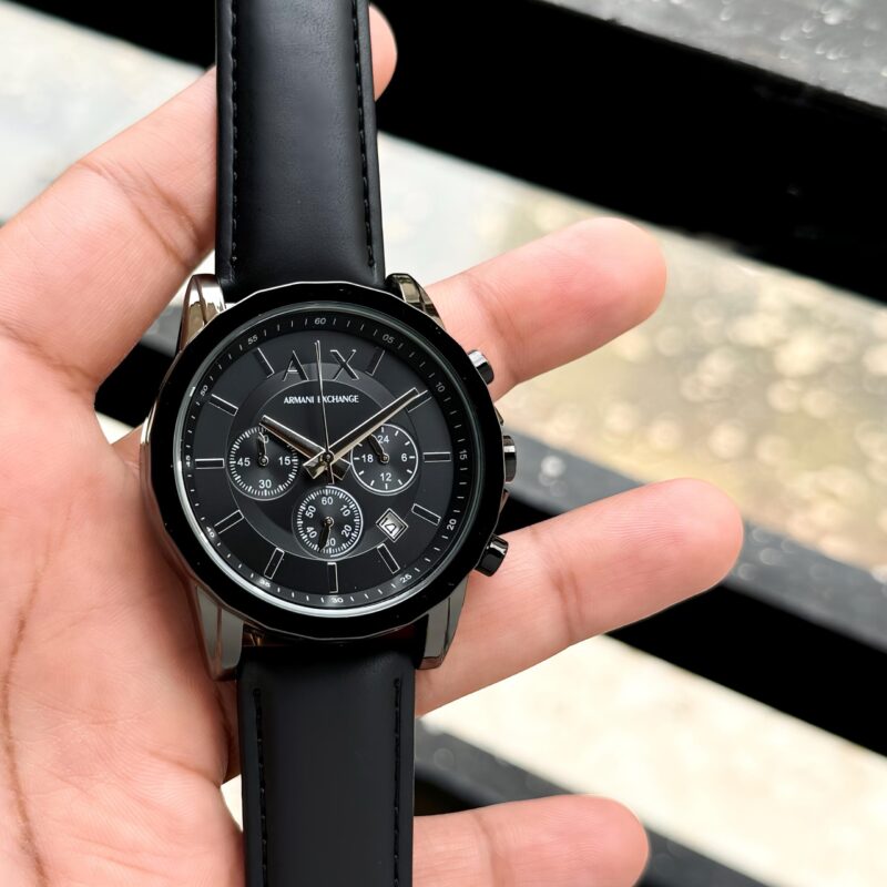 Cartier Ballon Bleu Gents Rosegold Brown Leather - gallery