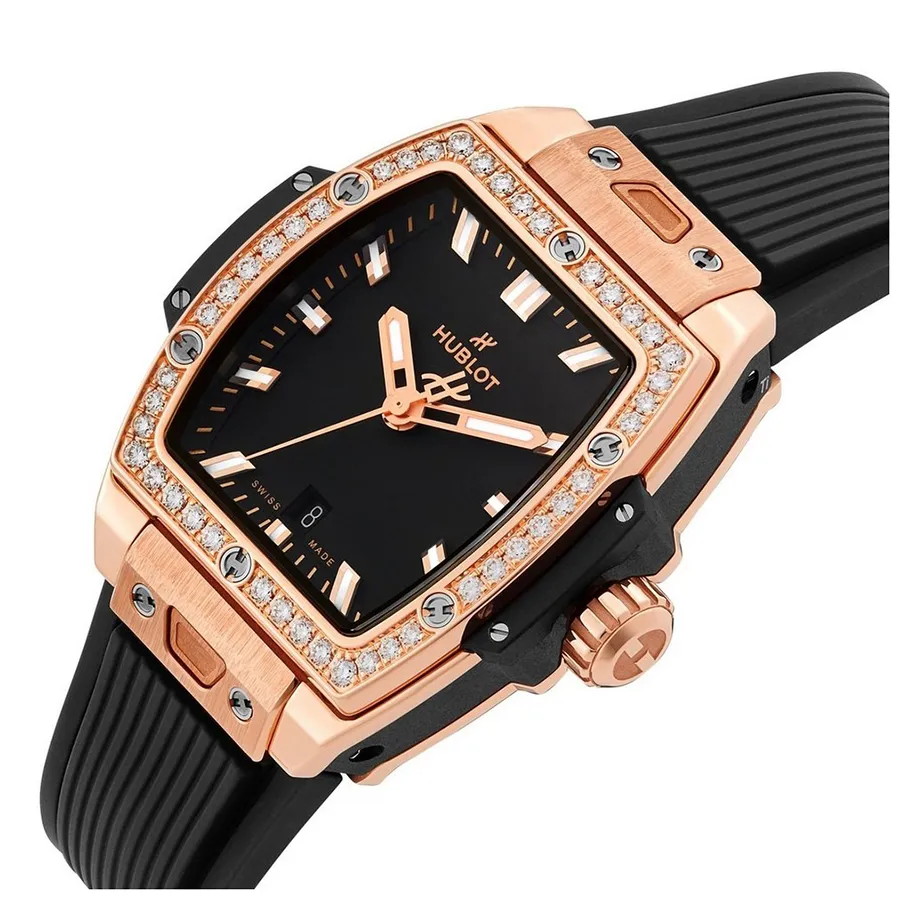 Hublot Spirit Of Big Bang Women Automatic Black Rubber Watch 665.OX.1180.RX.1204 - gallery