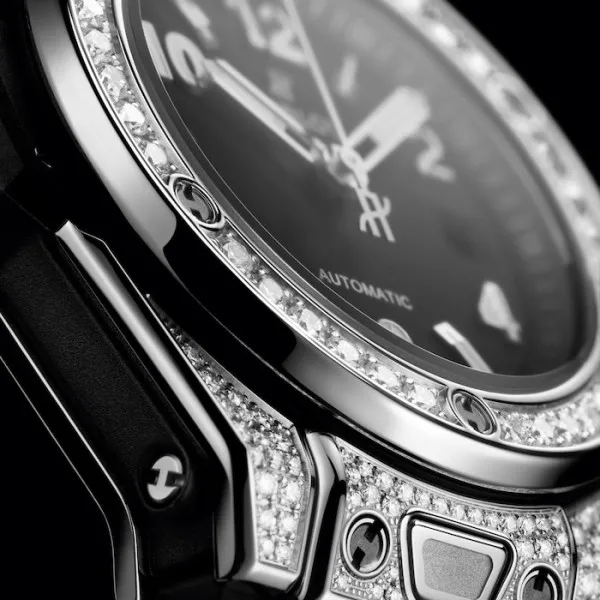 Hublot Big Bang Women Automatic Black Rubber Watch 485.SX.1170.RX.1604 - gallery