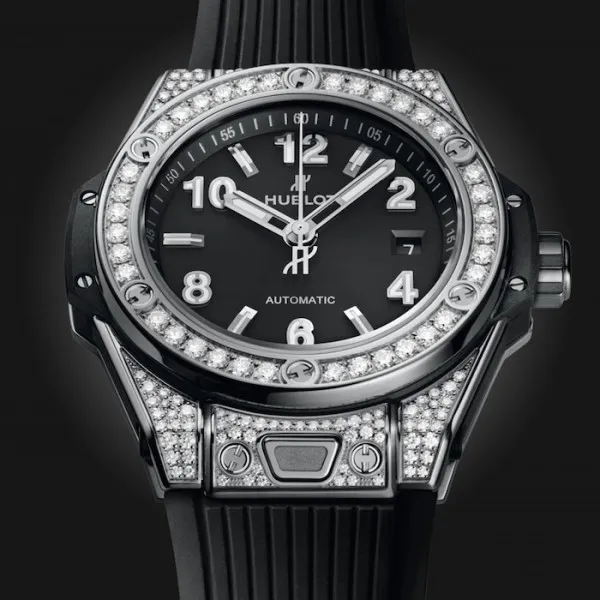 Hublot Big Bang Women Automatic Black Rubber Watch 485.SX.1170.RX.1604 - gallery