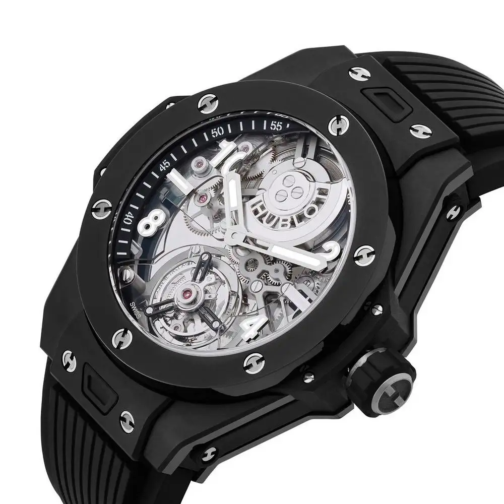 Hublot Big Bang Men Automatic Silver Rubber Watch 419.CI.0170.RX - gallery