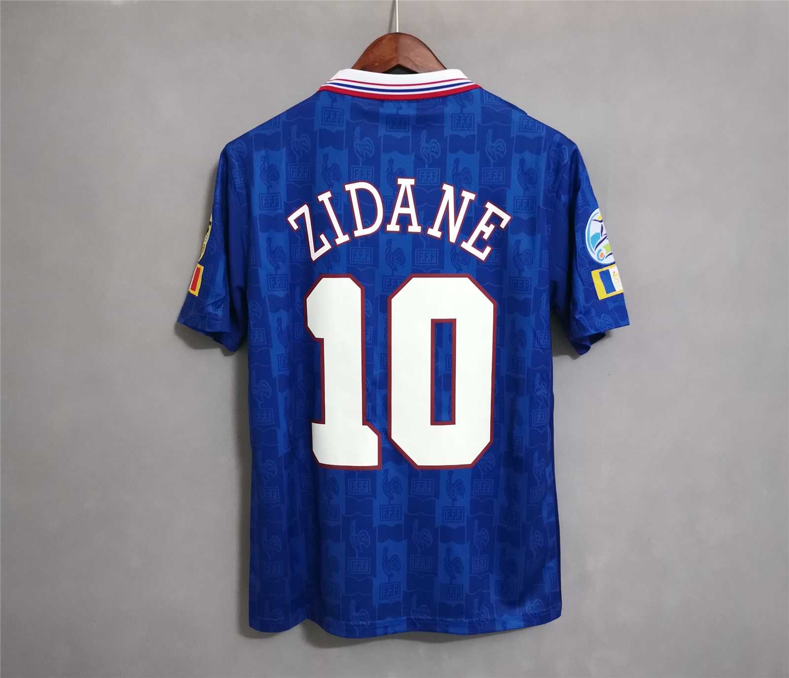 1996 France Euro Cup Home Retro Jersey - view 14