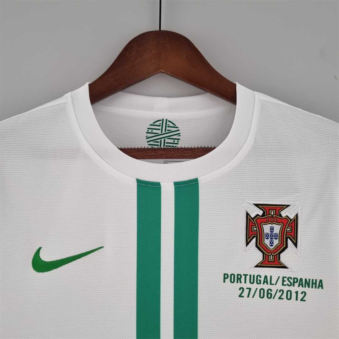 2012 Portugal  Euro Cup Away Retro Jersey Long Sleeve - view 8