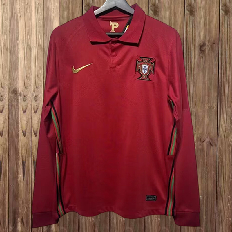 Portugal 2020/21 Portugal Home Soccer Jersey Long Sleeve vs The Original: A Detailed Comparison