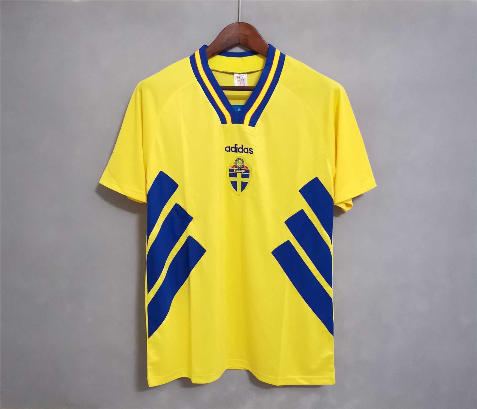 1994 Sweden World Cup Home Soccer Retro Jersey