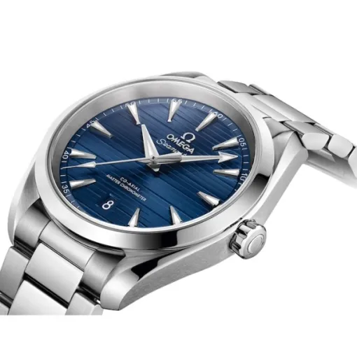 Omega Seamaster Aqua Terra Men Automatic Blue Stainless Steel Watch O22010382003001 - gallery