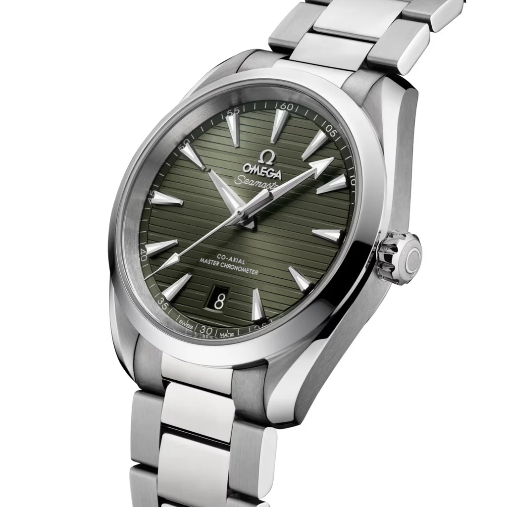 Omega Seamaster Aqua Terra Men Automatic Green Stainless Steel Watch O22010412110001 - gallery