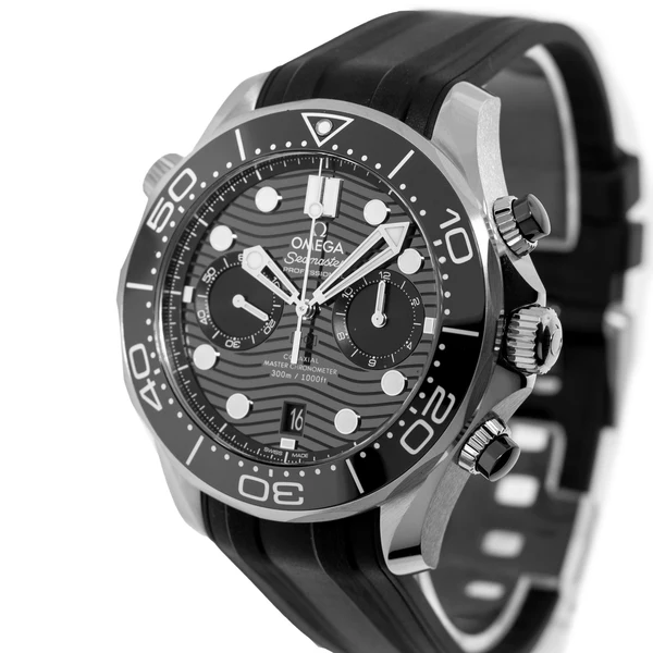 Omega Seamaster Men Automatic Black Rubber Watch O21032445101001 - gallery