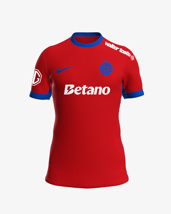 FCSB 25-26 FCSB Home Soccer Jersey Red vs The Original: A Detailed Comparison
