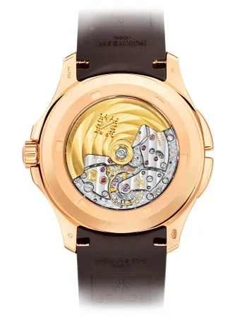 Patek Philippe Aquanaut Travel Time Rose Gold Watch 5164R-001 - gallery