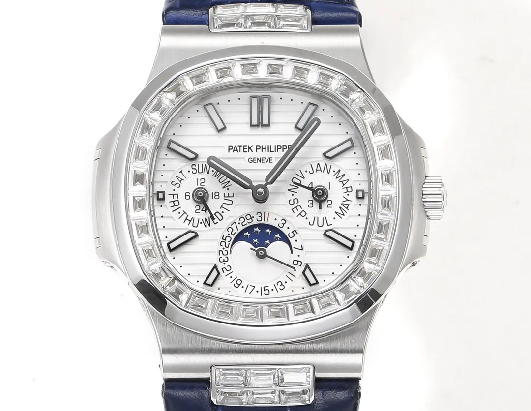 TW Patek Philippe Blue Nautilus Watch - gallery