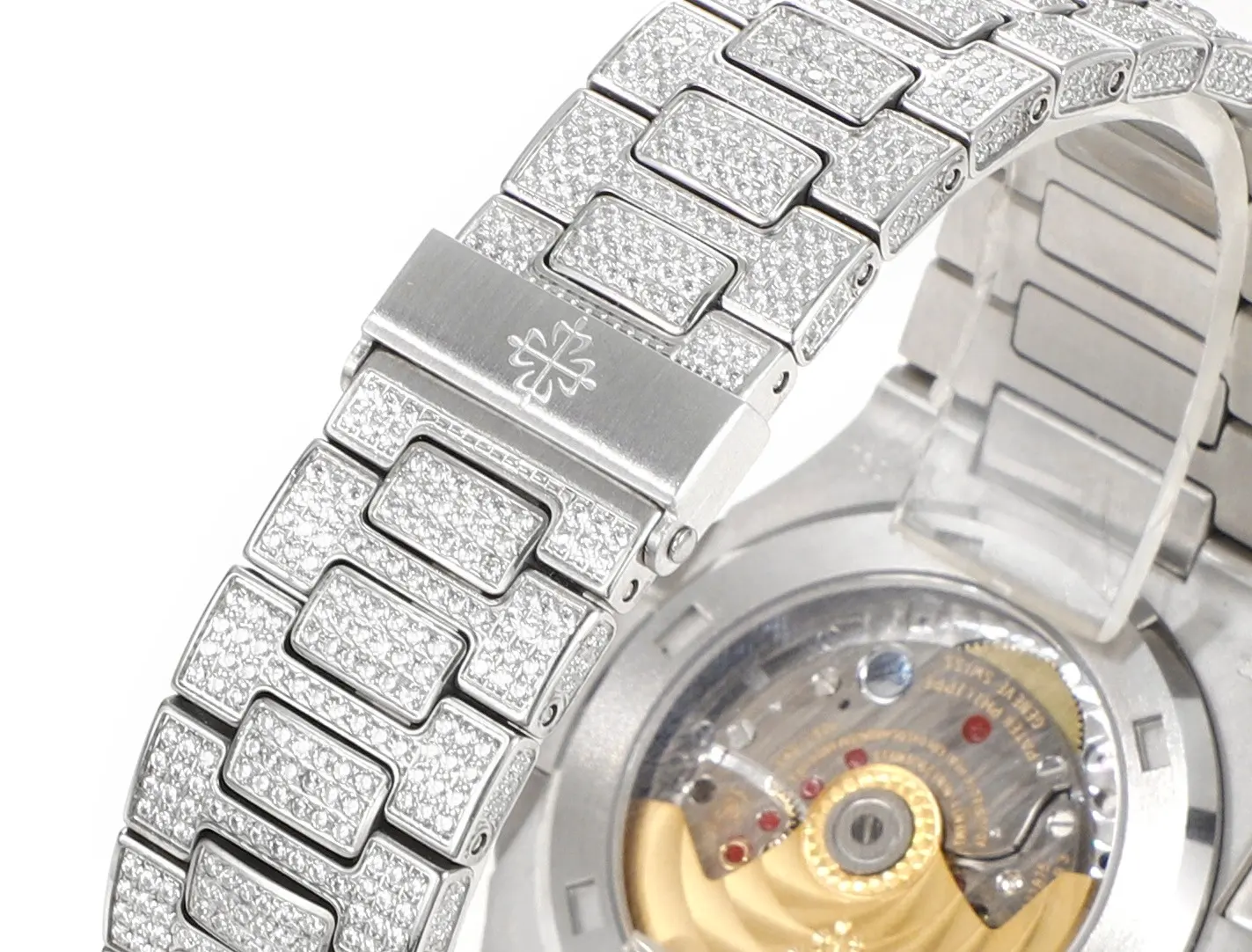 Patek Philippe Nautilus Full Star Watch, Platinum - gallery