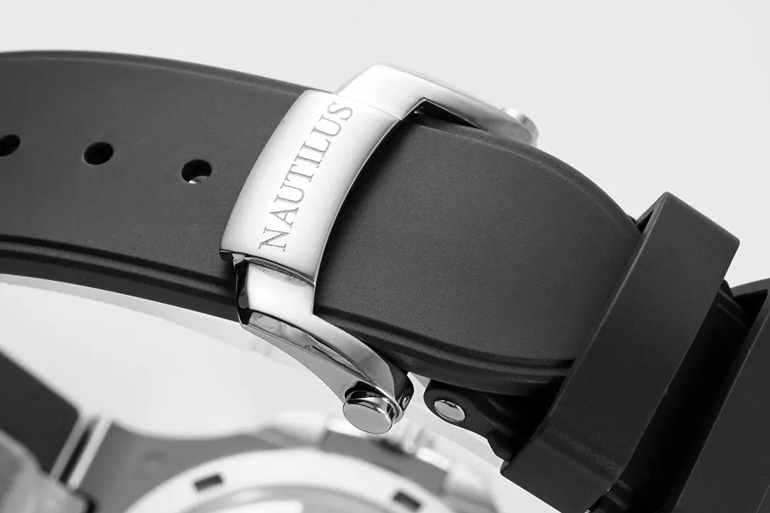 Patek Philippe Blue Nautilus Rubber Watch - gallery