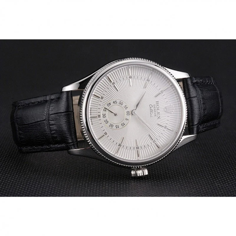 Superclone Rolex Cellini 38mm White Dial REP016811 - gallery