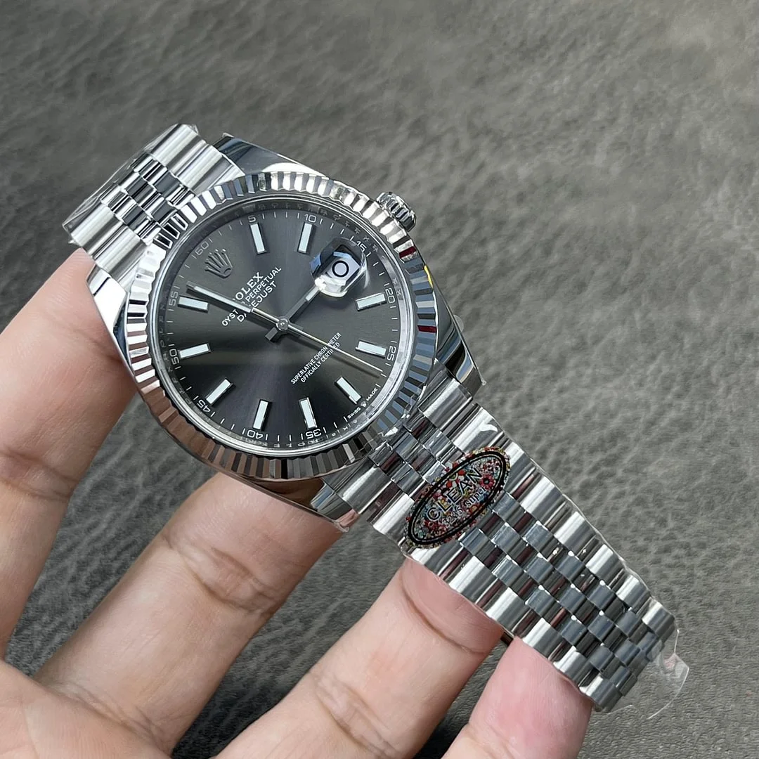 Superclone Rolex Datejust 41mm Rhodium Dial 126334 Jubilee - gallery