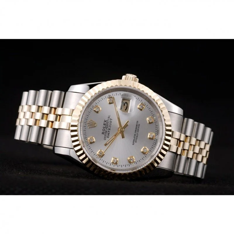 Superclone Rolex Datejust 36mm White Dial SRL10 - gallery