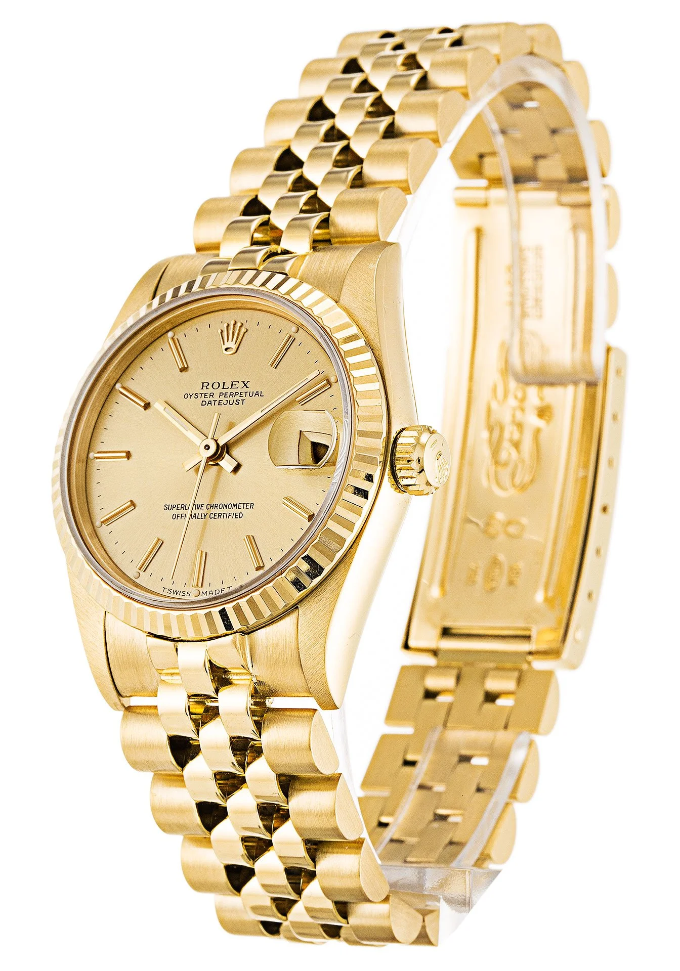 Rolex Datejust Mid-Size 31mm Champagne Dial 68278 - gallery