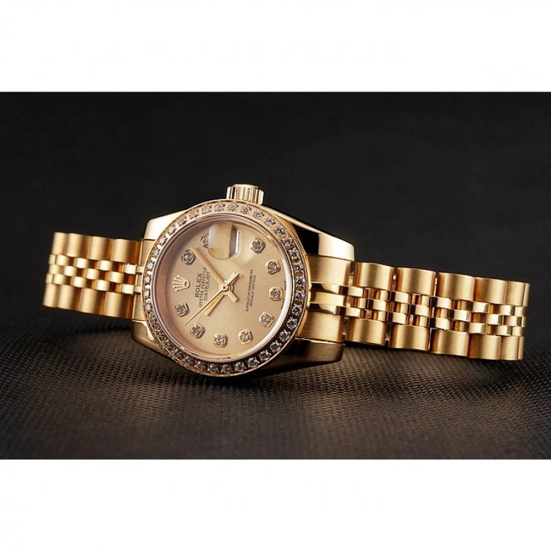 Superclone Rolex Datejust 28mm Gold Dial 1454096 - gallery