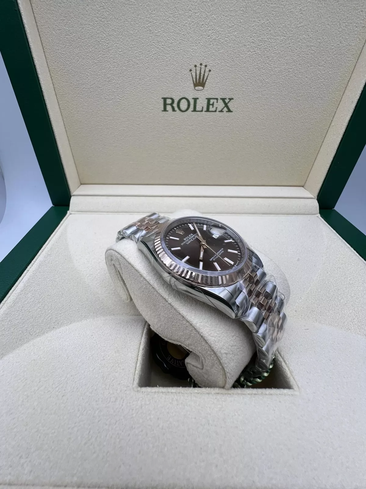 Superclone Rolex Datejust 36 mm Chocolate Dial 126231 Jubilee - gallery