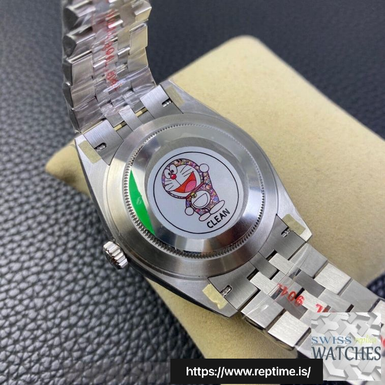 ROLEX DATEJUST GRAY DIAL STAINLESS STEEL 41MM SWISS REPLICA m126334.0024 - gallery