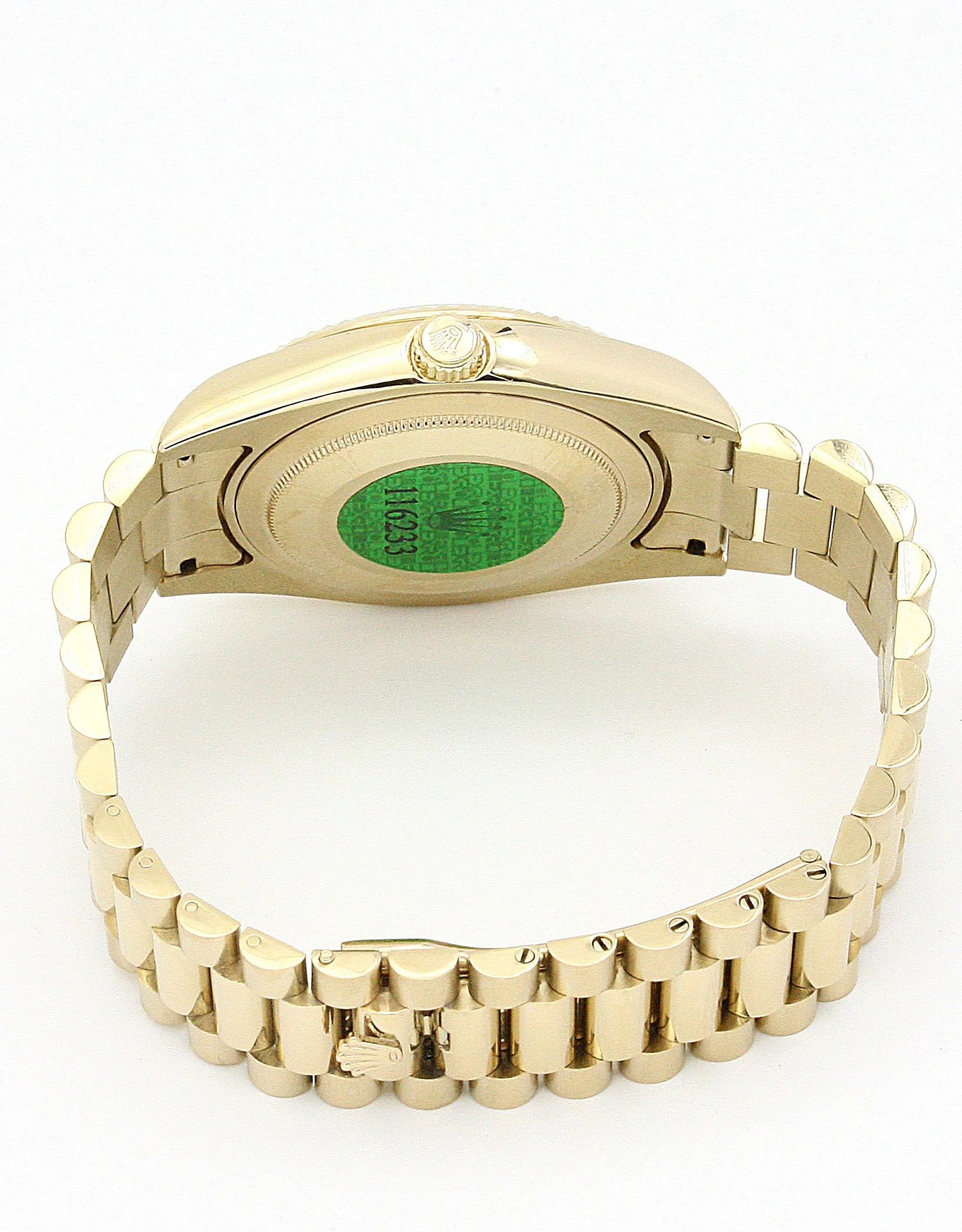 Rolex Day-Date II 40mm Gold Dial 218238 - gallery