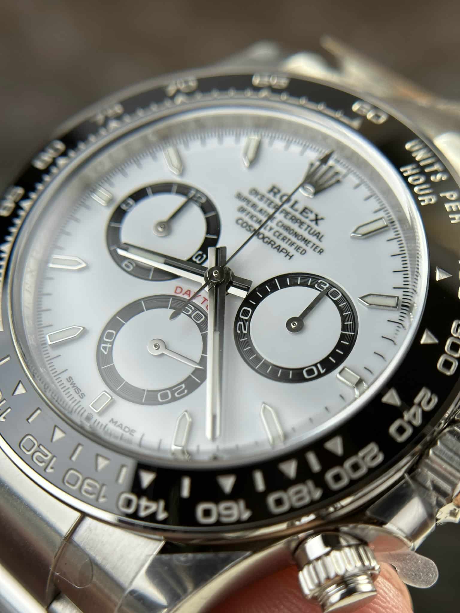 Superclone Rolex Daytona  Panda  40 mm White Dial 126500LN - gallery