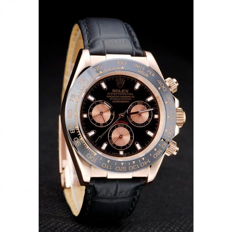 Rolex Daytona 39mm Black Dial REP016831 - gallery