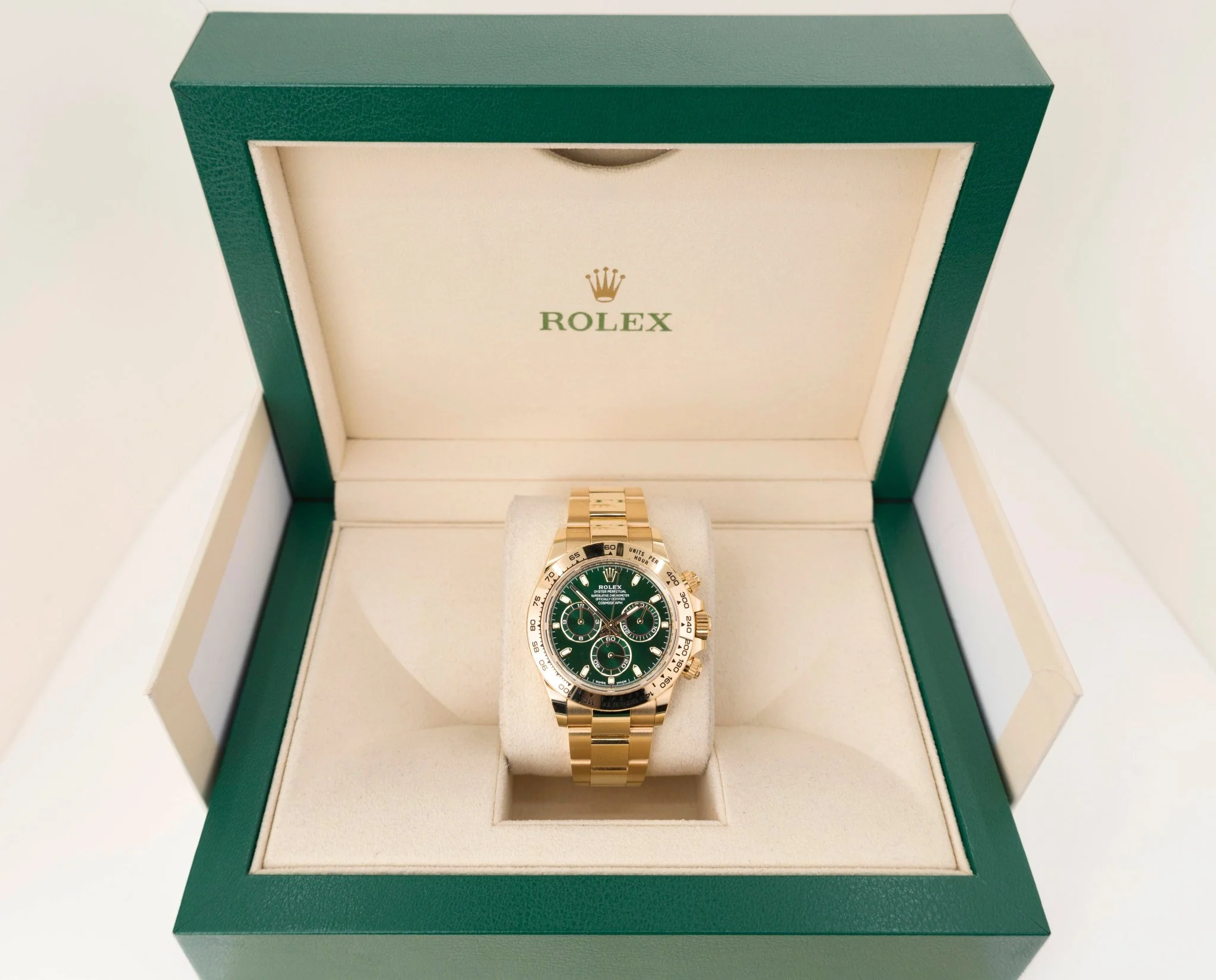 Superclone Rolex Daytona  John Mayer  Green Dial 116508 - gallery