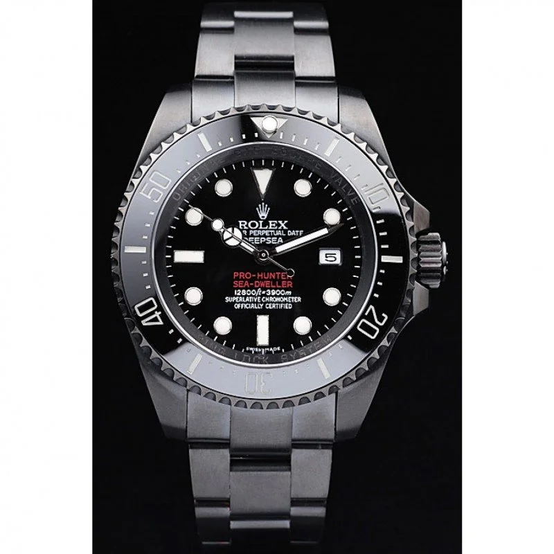 Superclone Rolex Deepsea 42mm Black Dial REP016819 - gallery