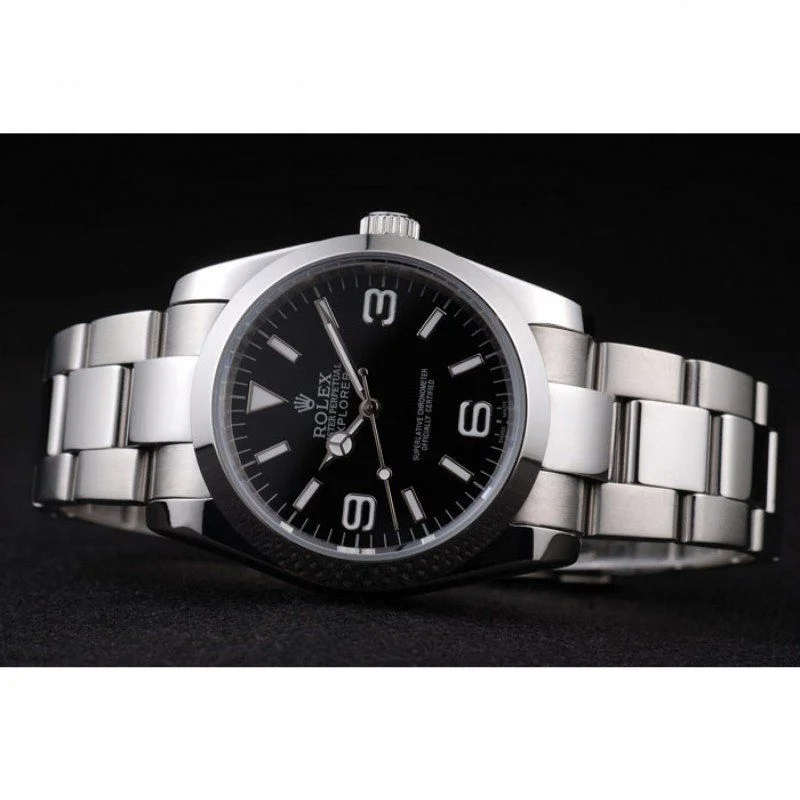 Rolex Explorer 36mm Black Dial 98087 - gallery