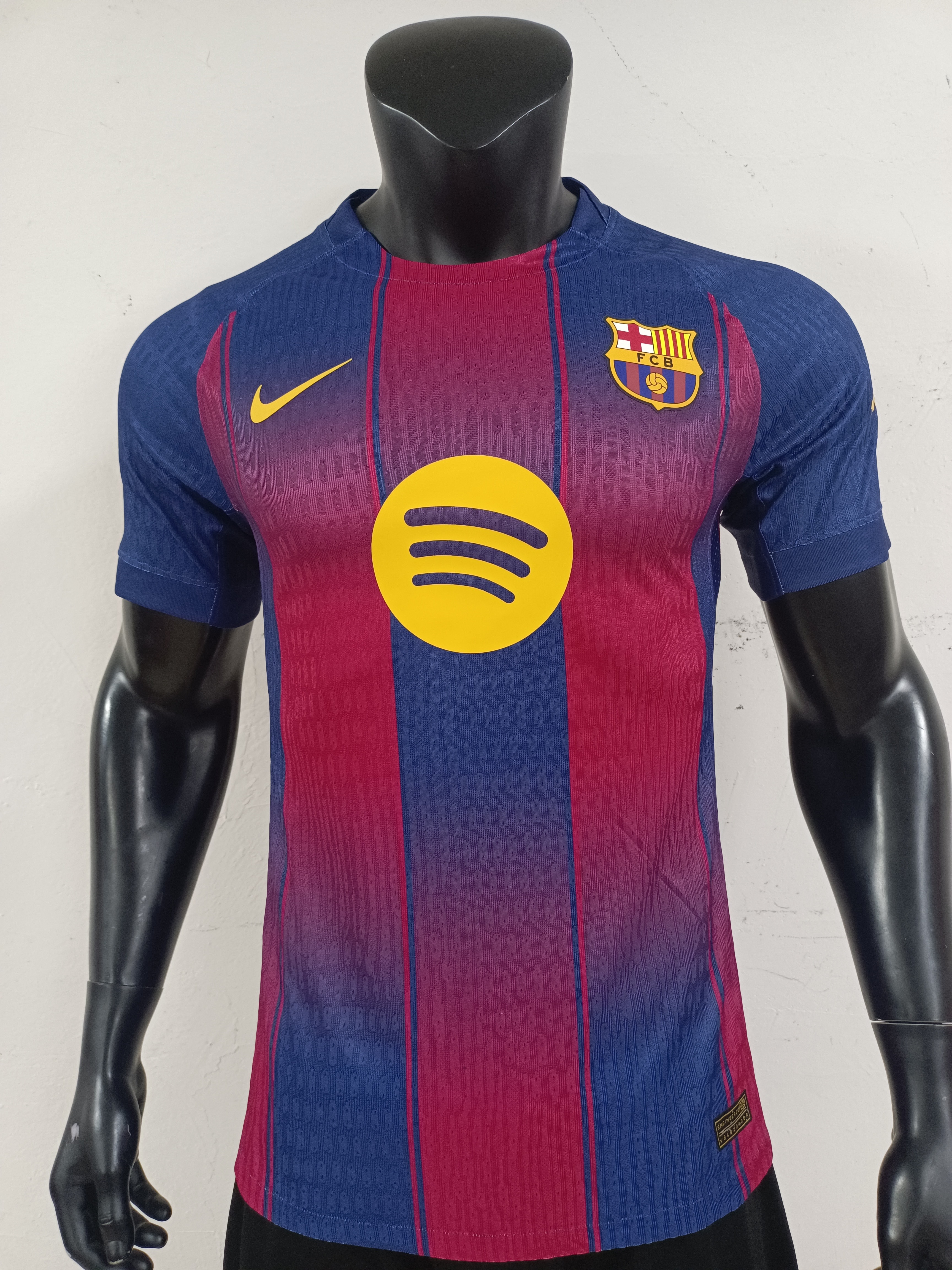 Barcelona Home Jersey Round Ad