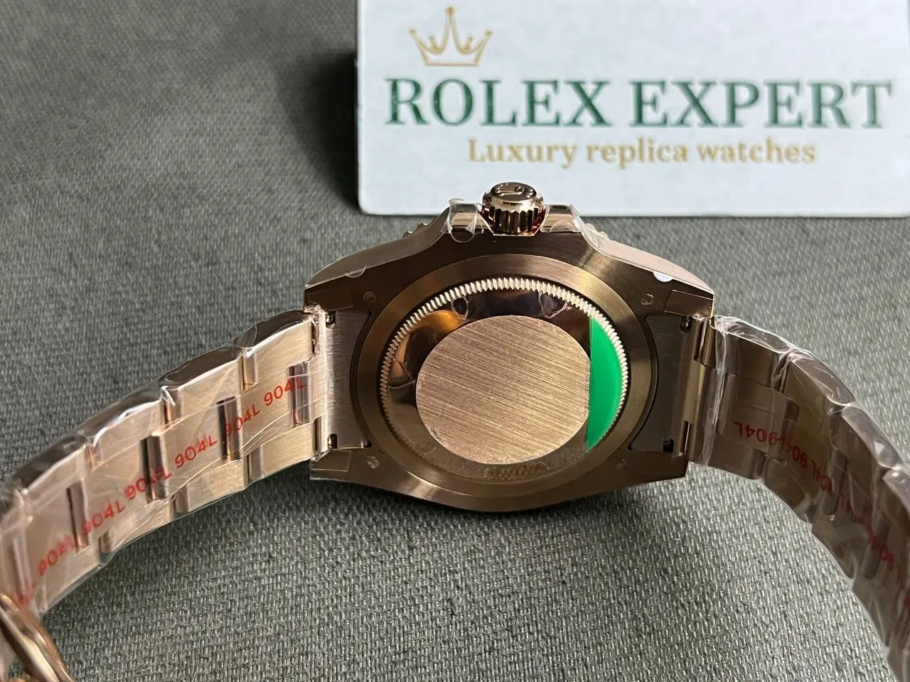 Superclone Rolex GMT-Master II 40 mm 126715CHNR Tiger Iron Dial - gallery
