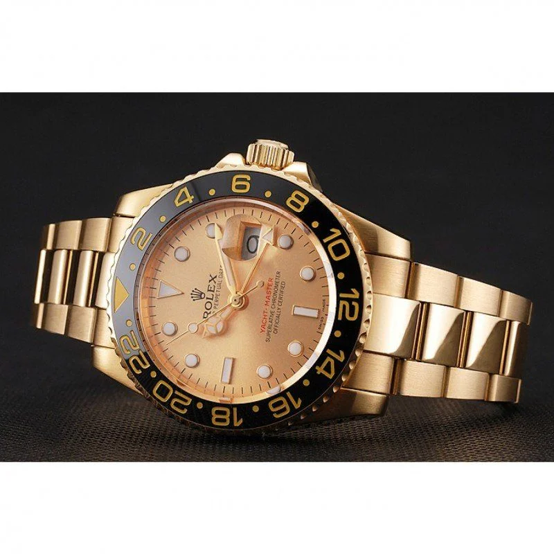 Superclone Rolex GMT-Master II 41mm Gold Dial 1453749 - gallery