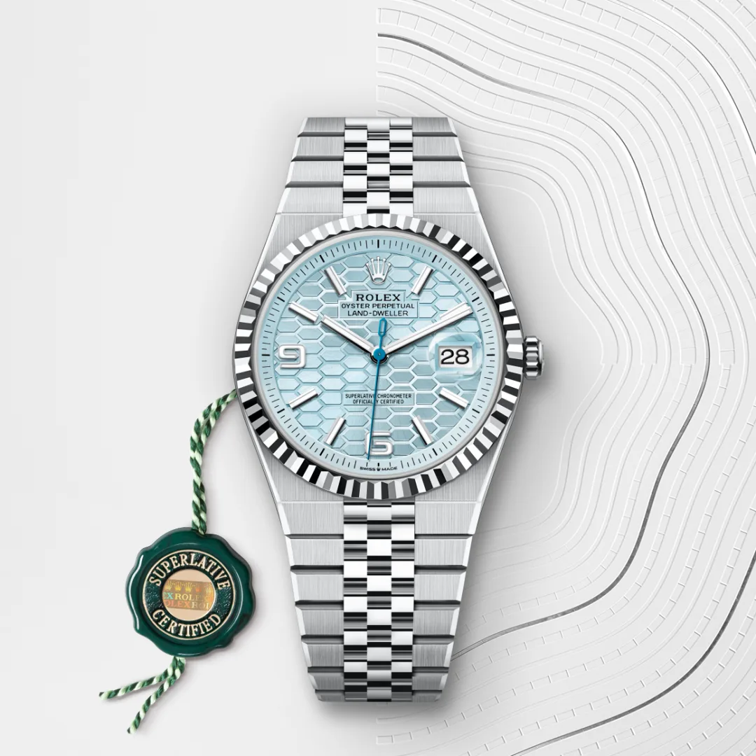 Rolex Land-Dweller 40 Ice Blue - gallery