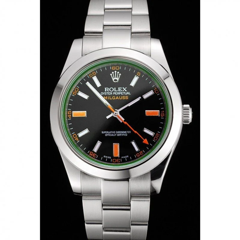 Superclone Rolex Milgauss 41mm Black Dial REP016836 - gallery