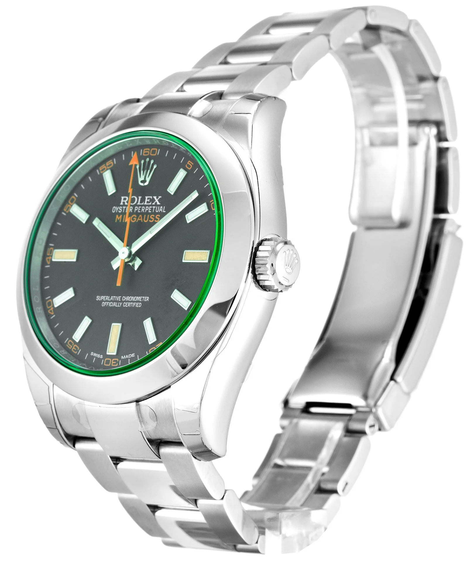 Rolex Milgauss 40mm Black Dial 116400GV - gallery